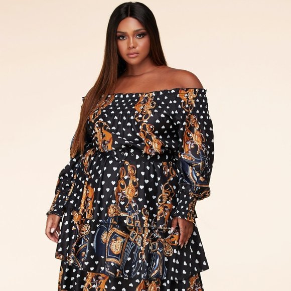 Private Label Dresses & Skirts - NWT Plus Size Off Shoulder Maxi Dress